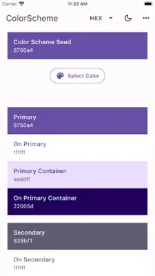 ColorScheme android App screenshot 7